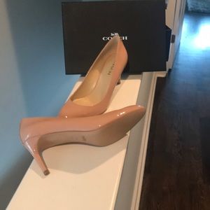 New in Box Coach Patent Pumps.  Size 10